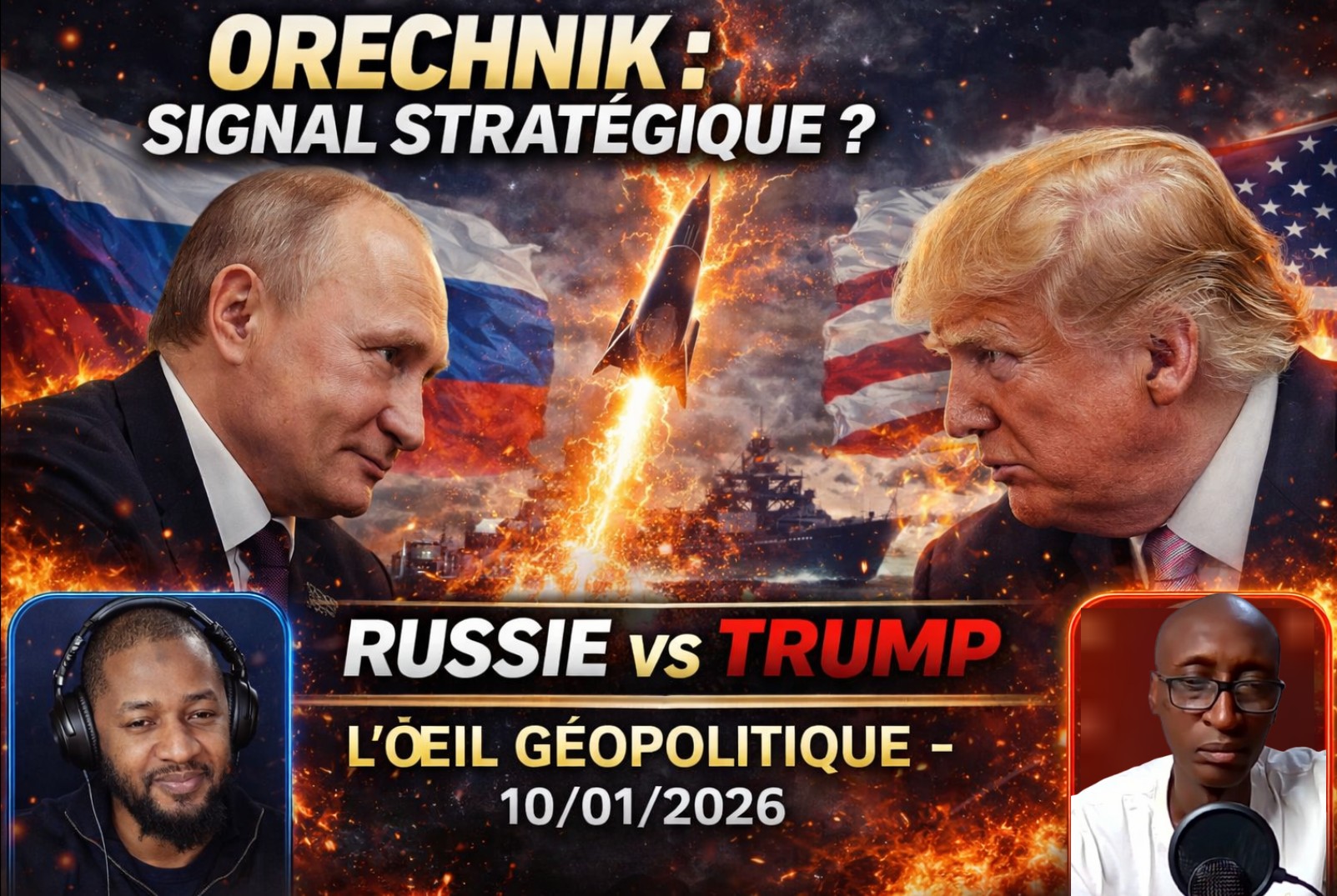 Orechnik, la Russie bombarde l'Ukraine